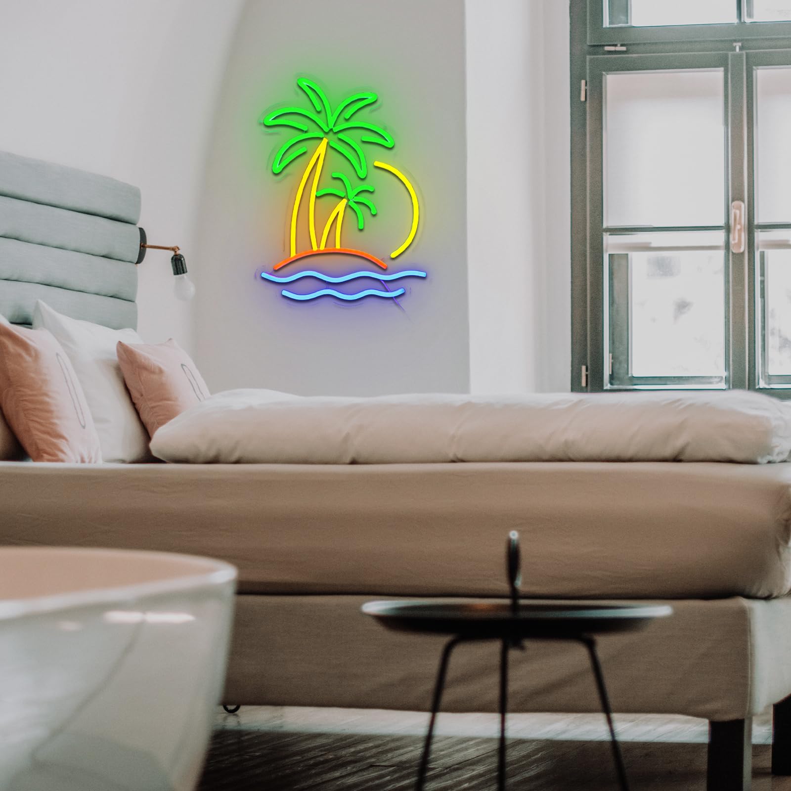 Folkive USB-powered neon includes mounting hardware for easy installation.