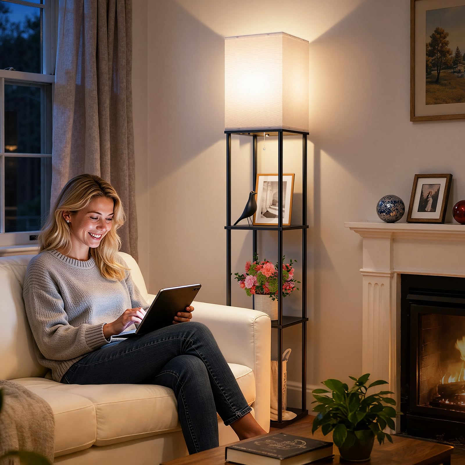 FOLKSMATE lamp ideal for bedroom reading and soft illumination