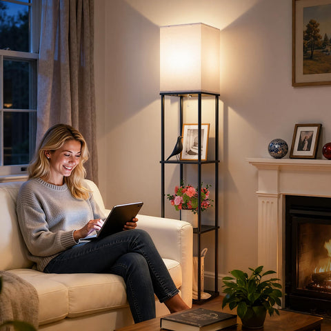 FOLKSMATE lamp ideal for bedroom reading and soft illumination