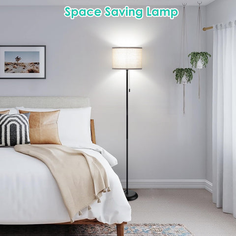 FOLKSMATE floor lamp corner placement saves space in rooms