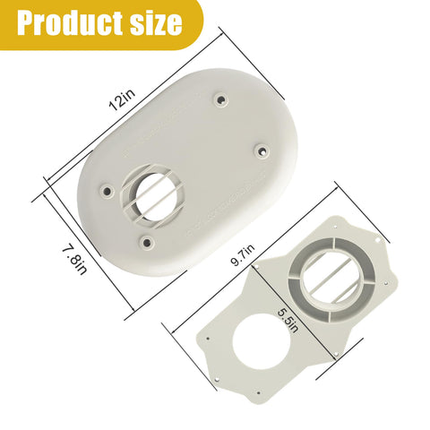 2-inch PVC/ABS vent compatibility enables efficient tankless system exhaust.
