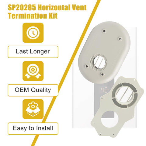 Folosem SP20285 supports safe venting for tankless water heaters and furnaces.