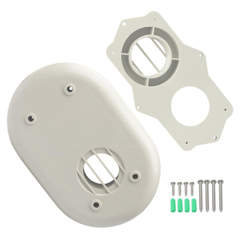 Folosem SP20285 horizontal vent termination kit seals 2-inch vents for clean exterior installation.