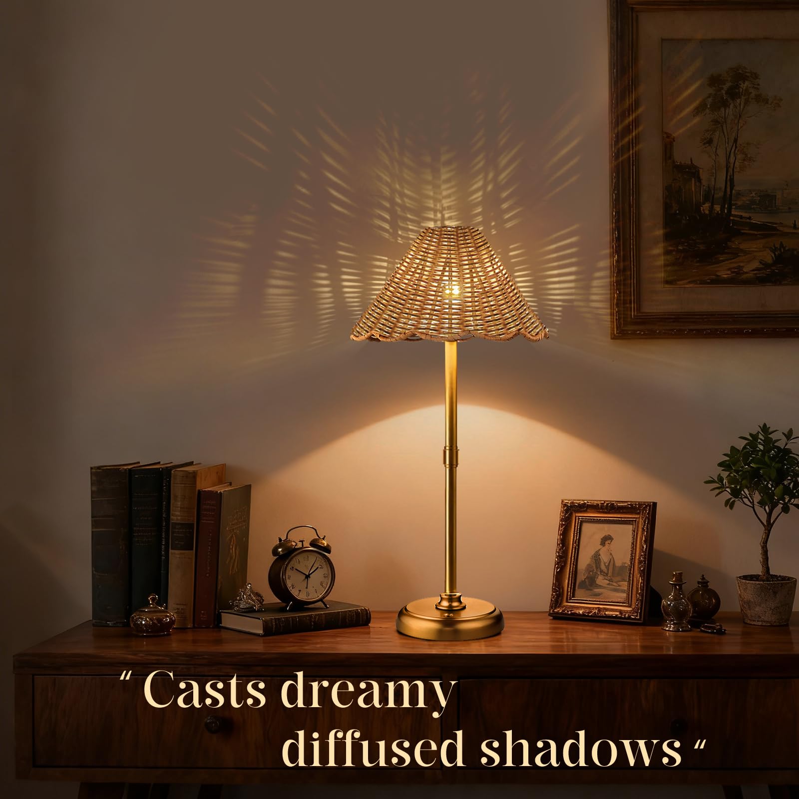 Folux lamp side-angle showing portable cordless design for versatile spaces