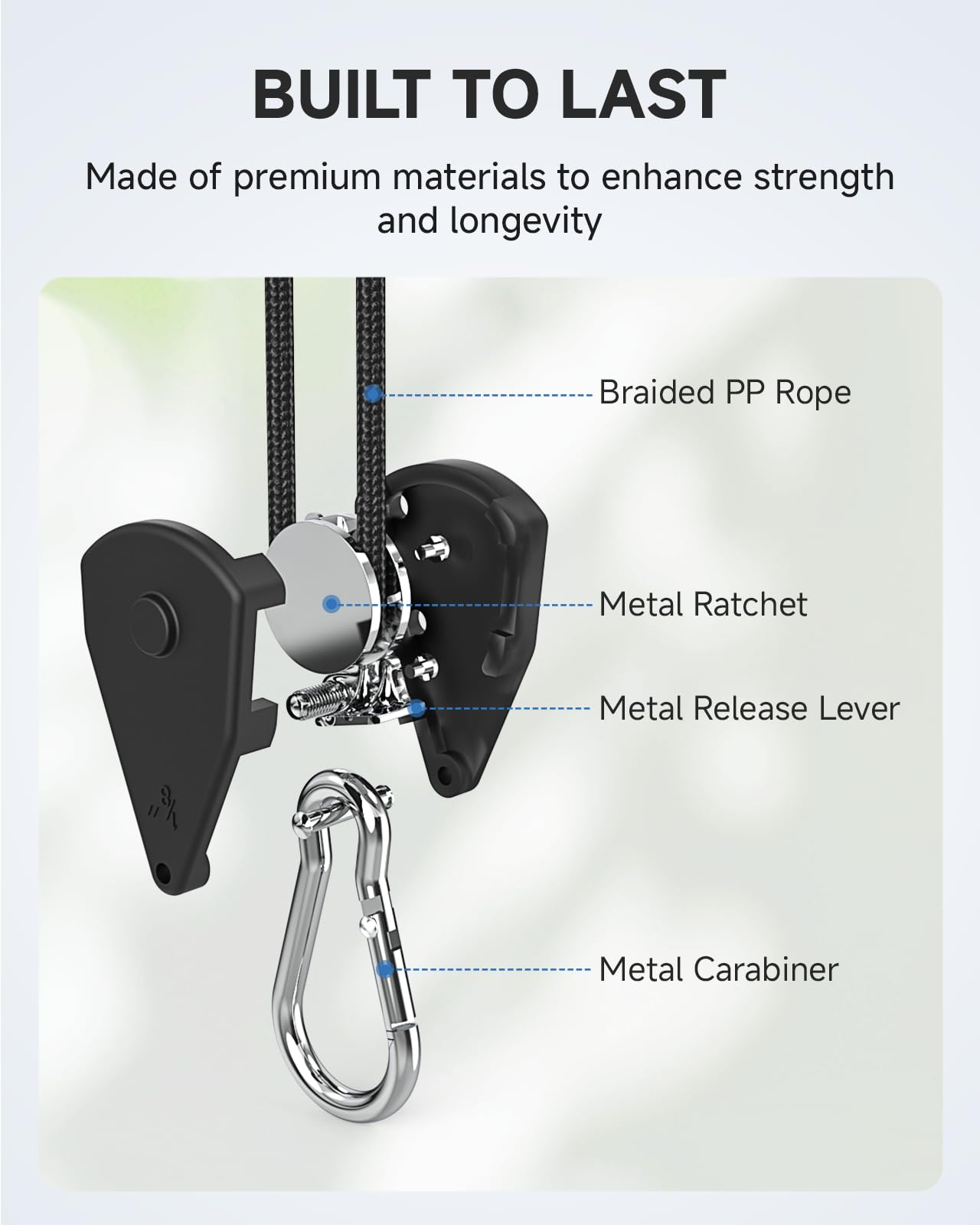 Fondwell ratchet mechanism designed for secure tension and reliability