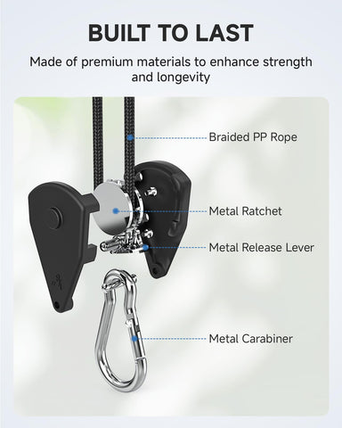 Fondwell 330 lb break strength rope for heavy duty hanging tasks