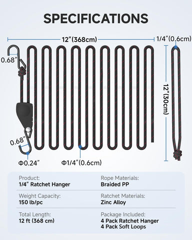 Fondwell versatile application tie-downs for trucks, kayaks, and camping gear