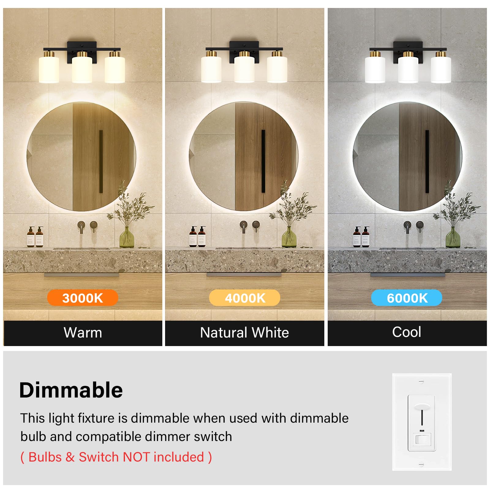 FonmYim all-metal construction with secure shade ring