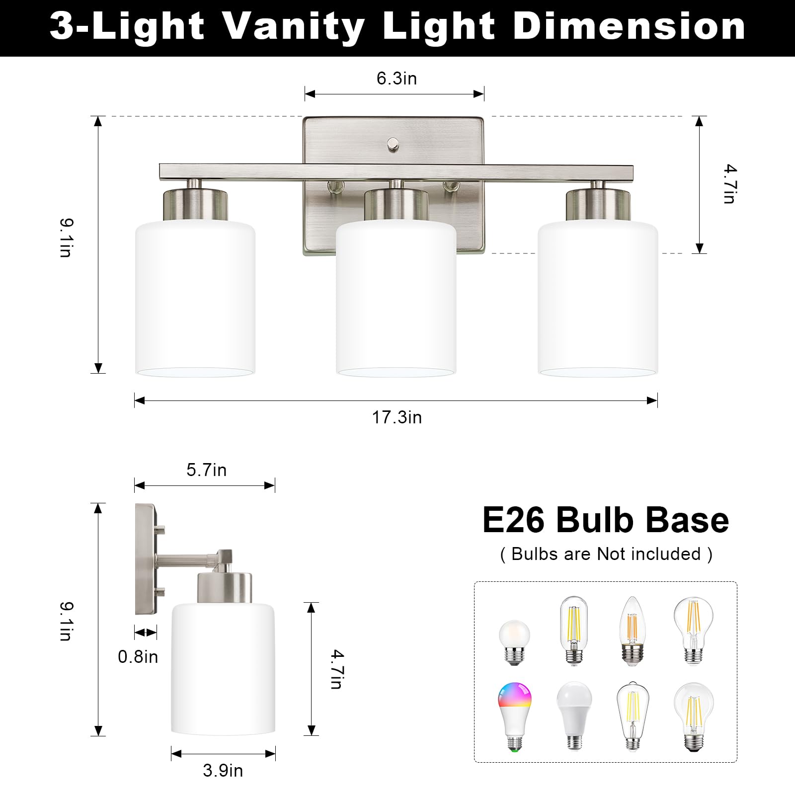 FonmYim milky glass shades closeup deliver soft, eye-friendly lighting
