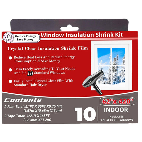 FonsBleaudy clear shrink film close-up preserves natural daylight.