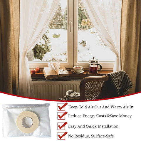 FonsBleaudy kit beside sunny window highlights transparent film letting light through.