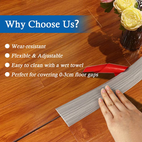 FONUNO durable PVC floor transition strip for long-lasting protection