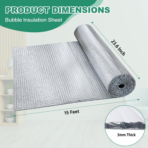 FONUNO easy cut insulation with tape for simple installation