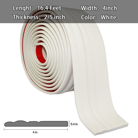 Fonuno easy-install baseboard trim that saves renovation time