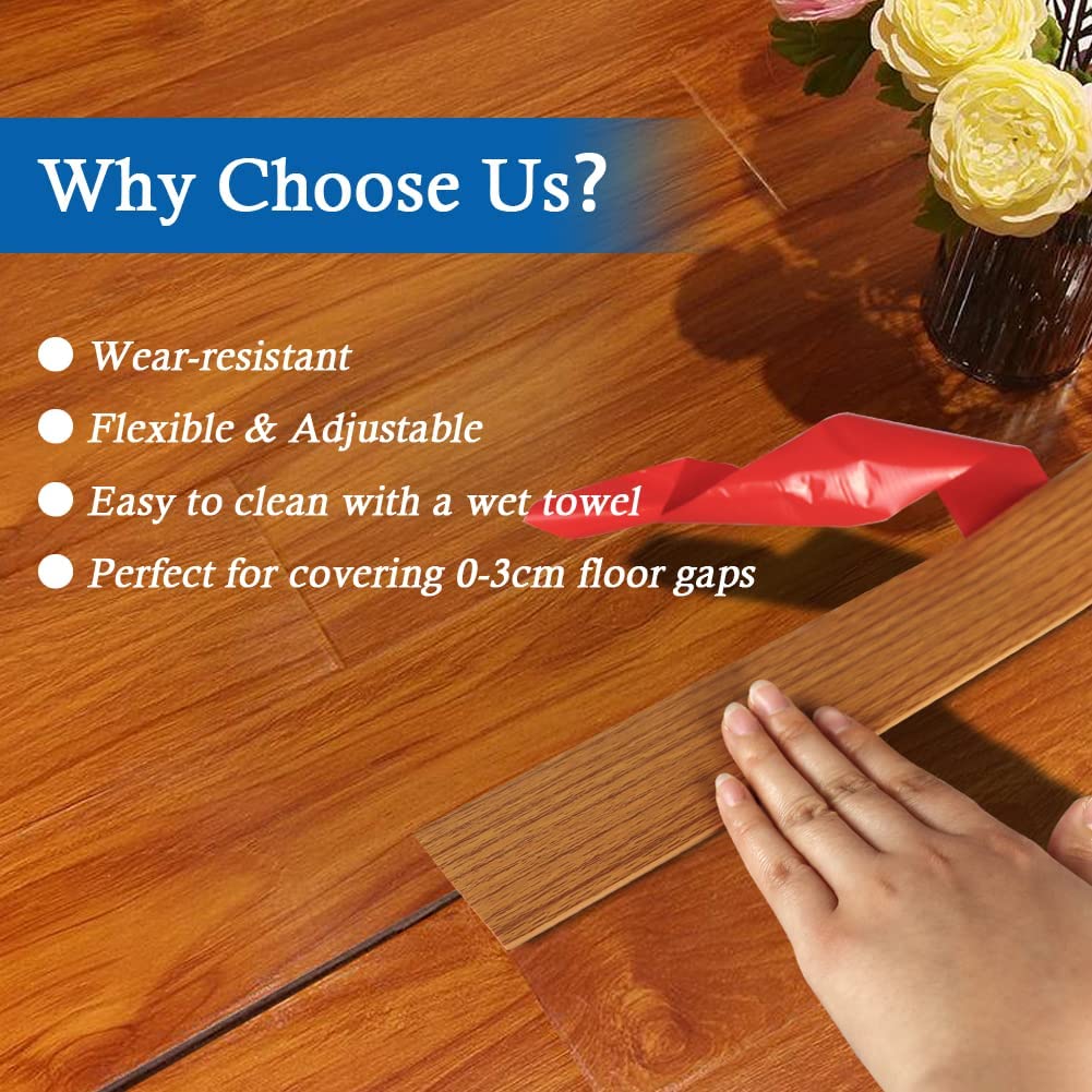 FONUNO gap cover fitting tile to laminate edges precisely