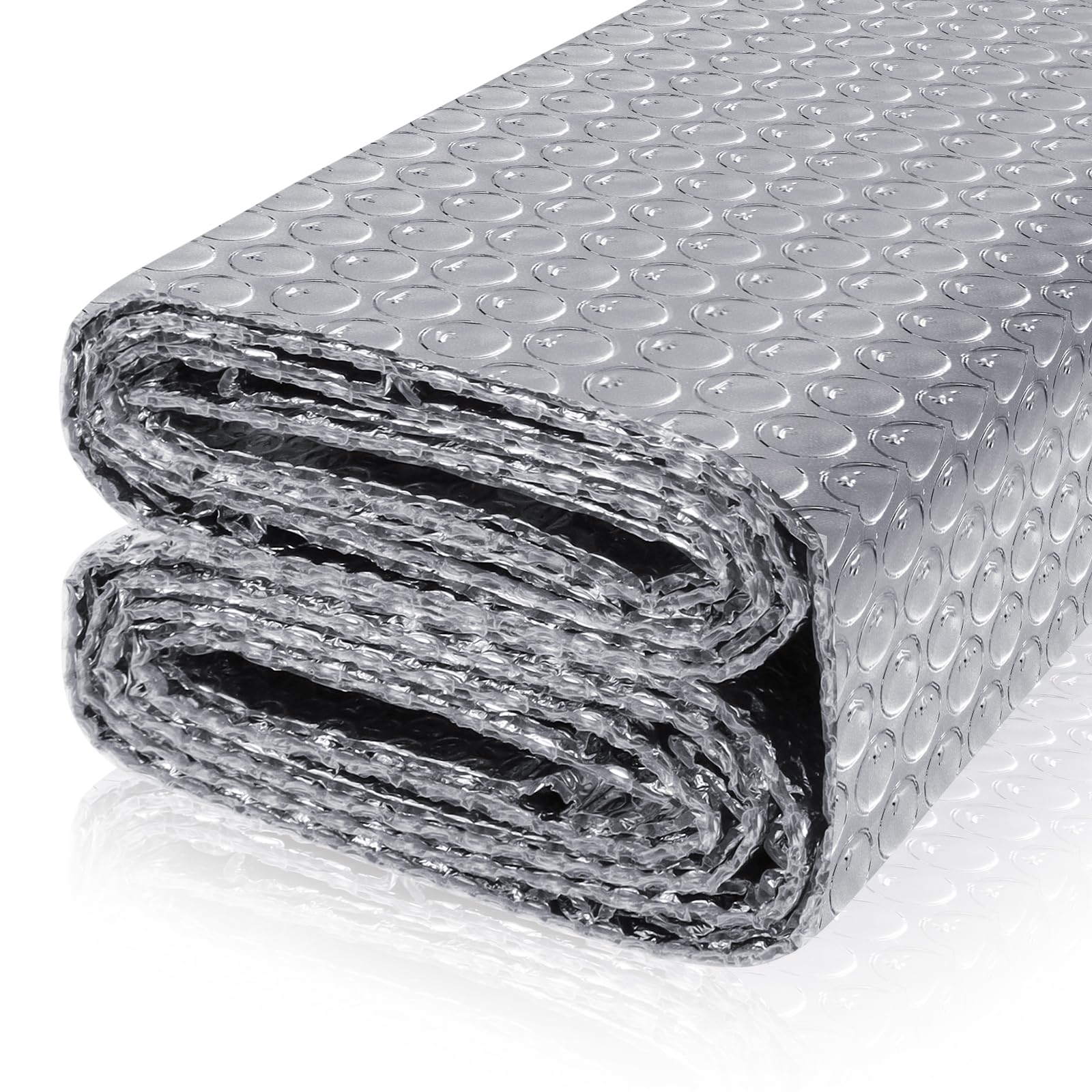 FONUNO reflective bubble insulation sheet rolled for easy storage and use