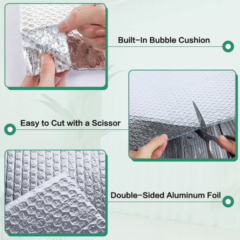FONUNO RV window insulation sheet shields against sun glare during travel.