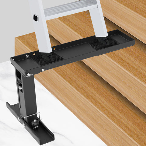 Foozet Easy setup promotes quick, tool-free installation on various ladder types.