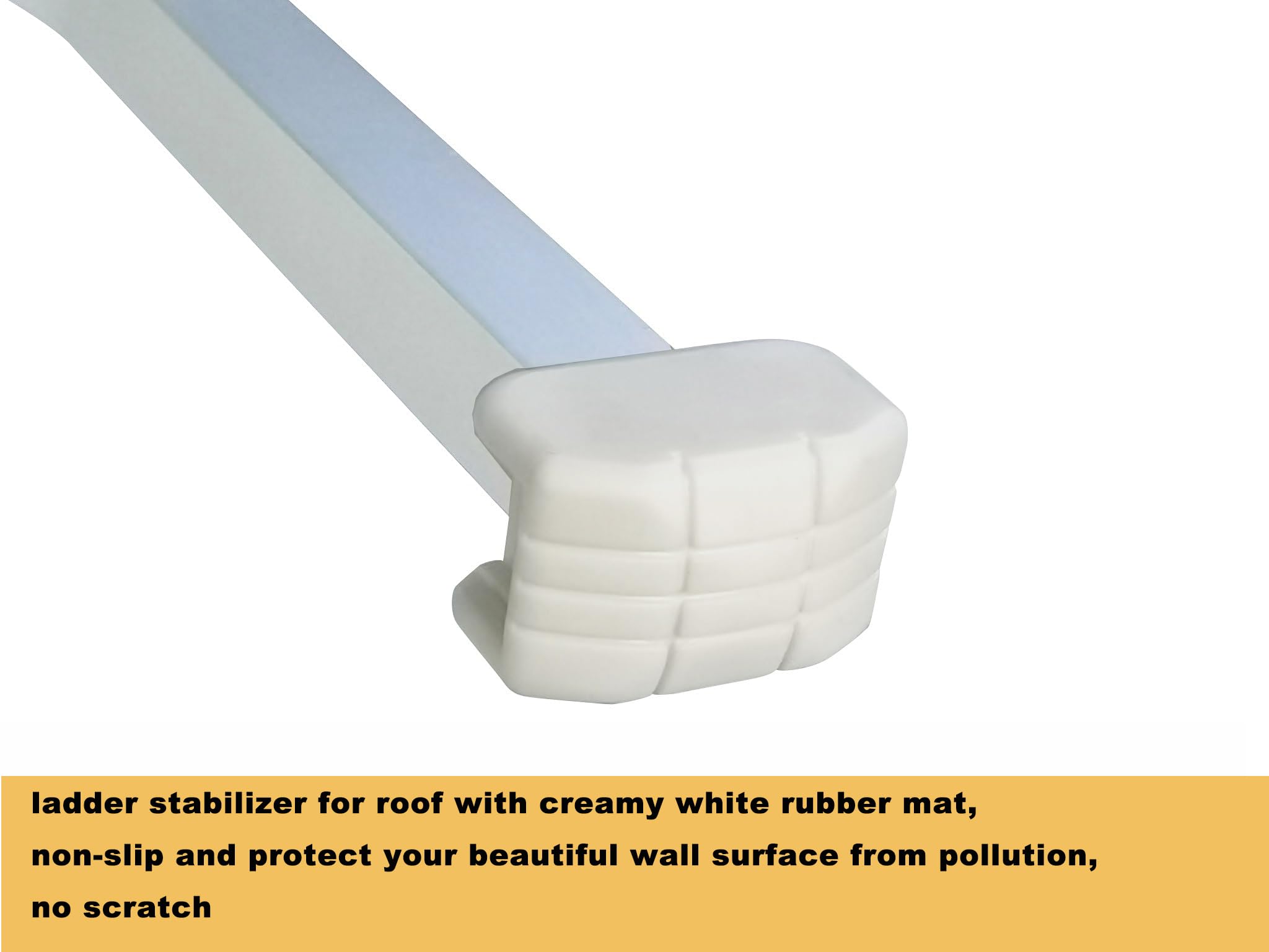 Foozet Ladder Stabilizer lightweight structure enables easy ladder movement
