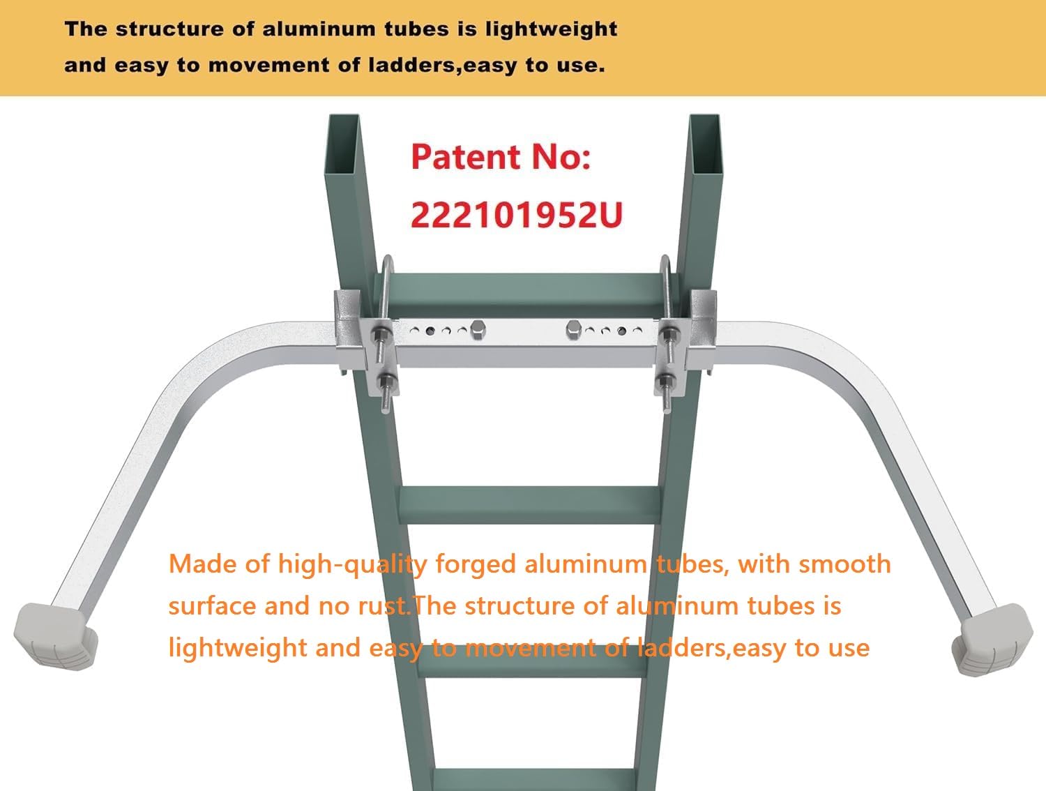 Foozet Ladder Stabilizer wall protection cushions contact and avoids scratches
