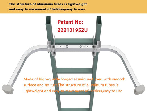Foozet Ladder Stabilizer wall protection cushions contact and avoids scratches