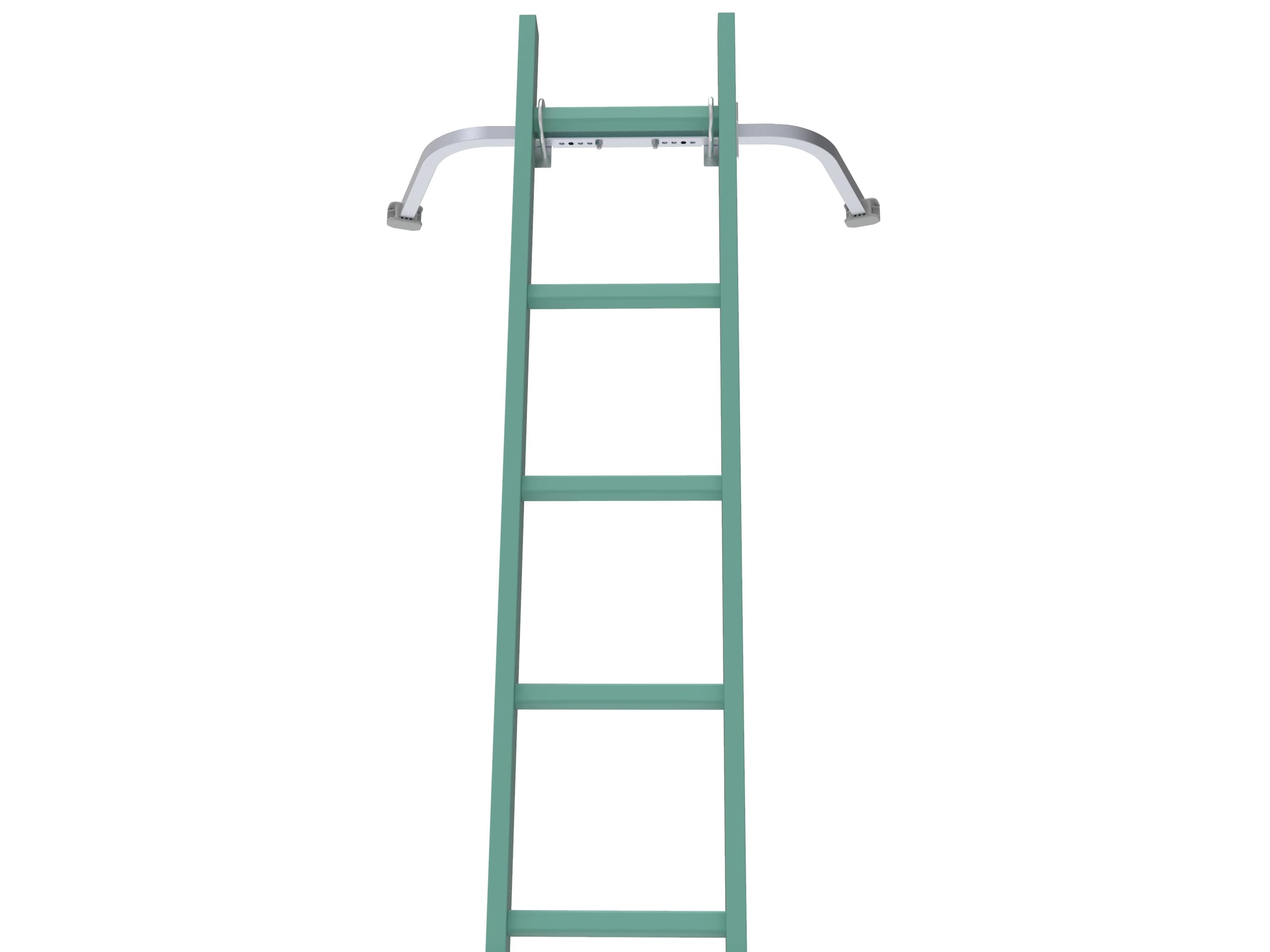Foozet Ladder Stabilizer versatile around windows and gutters