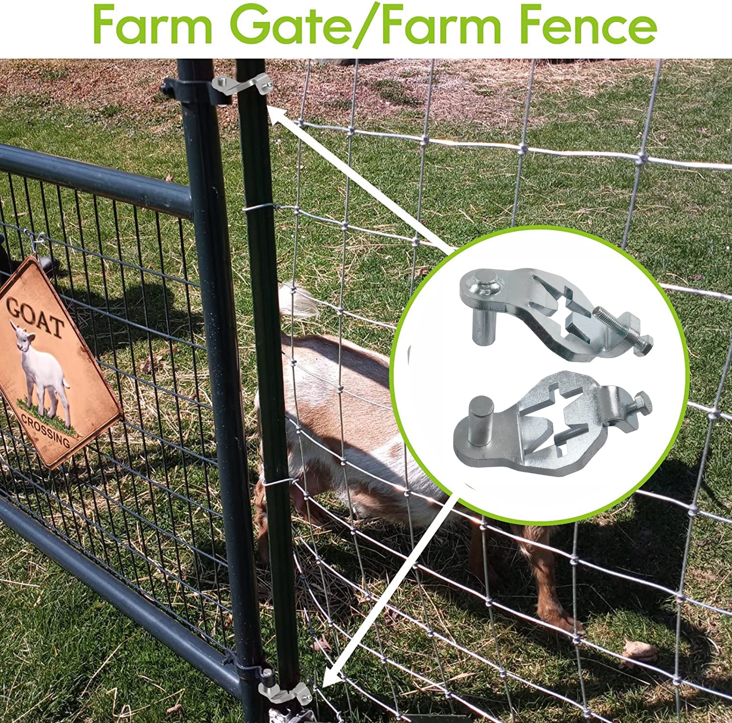 Foozet steel hinge pins with rust-resistant finish for durability.