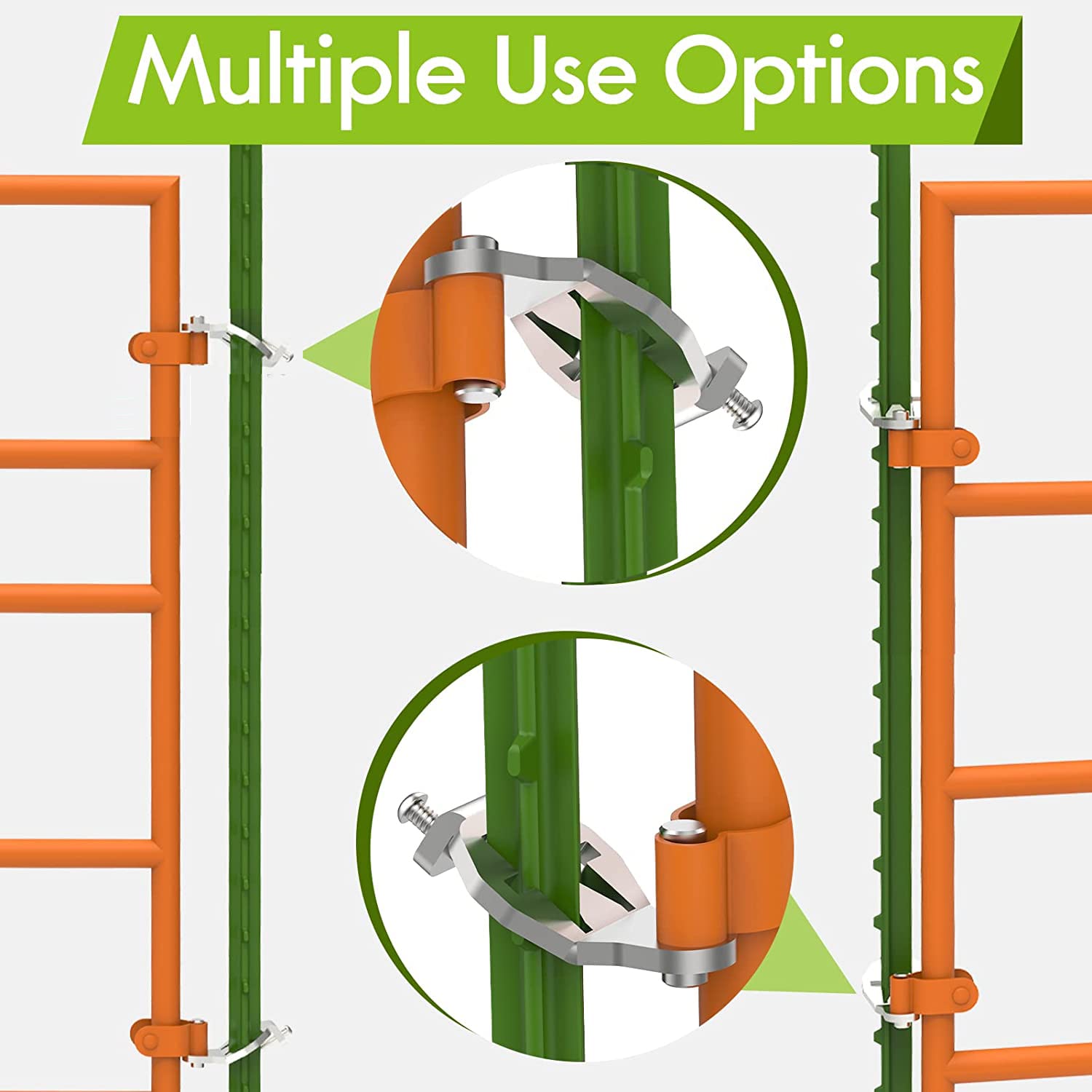 Foozet gate hinge enables a 200+ degree swing in outdoor settings.