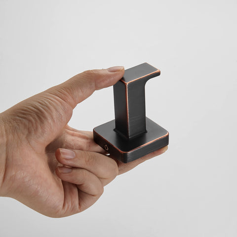 FORBATH Bronze Towel Hooks longer design accommodates more items