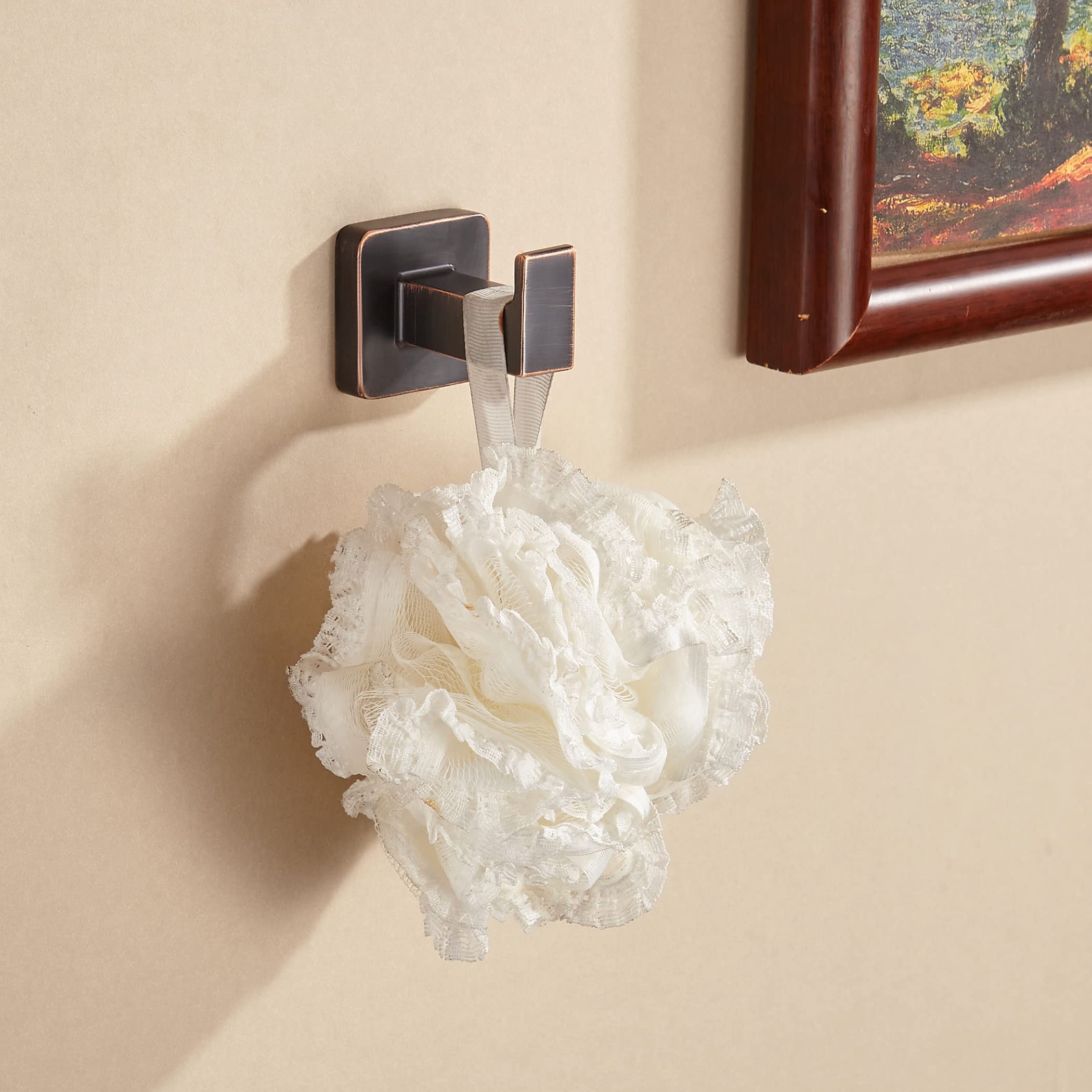 FORBATH Bronze Towel Hooks pack of 2 ready for two spots