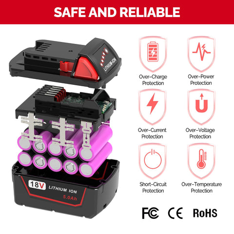 Durable FORBETER battery shell tested for on-site drops and rugged use.