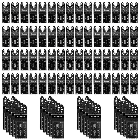 FORCA 105pc kit cover shows durable blades suited for DIY projects