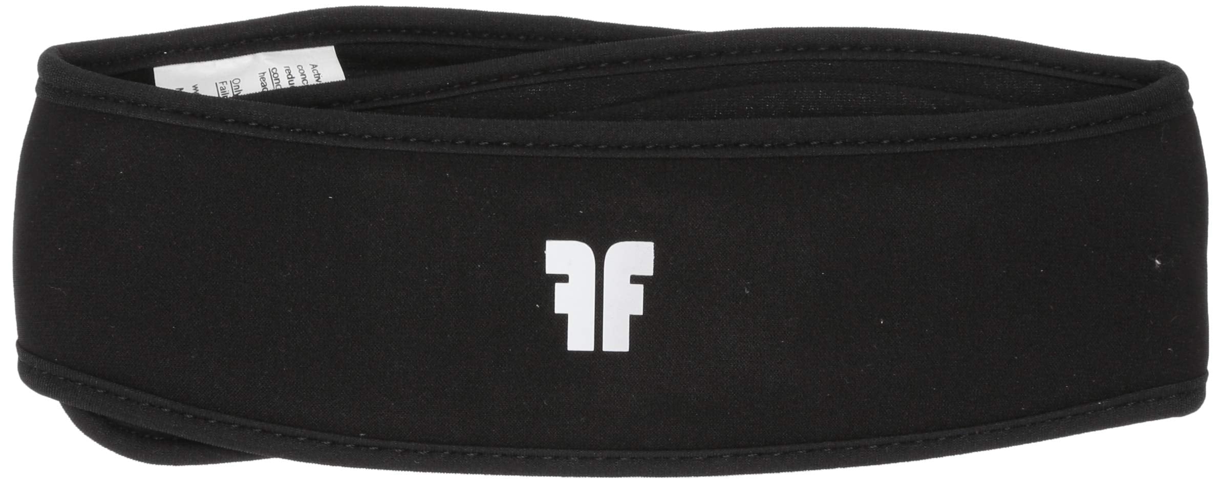 ForceField FF Ultra Protective Headgear in black, strap closeup displaying adjustable fit features