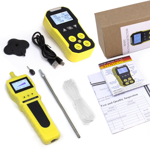 FD4Gas monitor compact design suited for portable field use