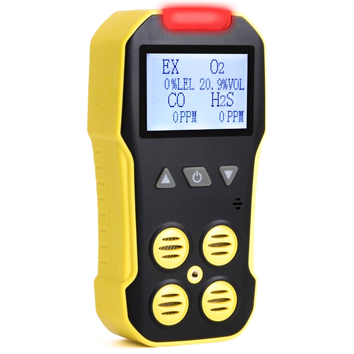 FORENSICS DETECTORS FD4GAS monitor o2 display shows precise oxygen readings