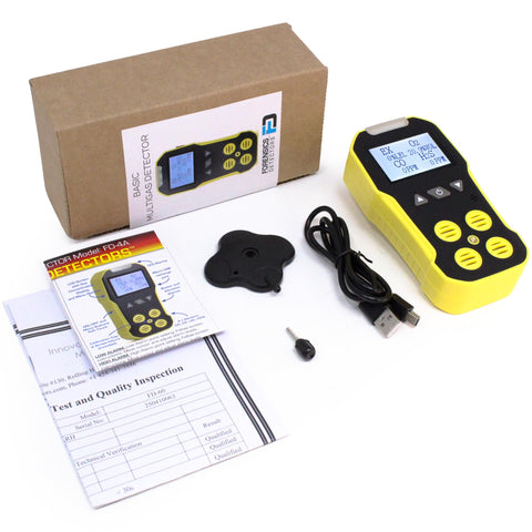 FORENSICS DETECTORS FD4GAS monitor robust housing withstands tough job sites
