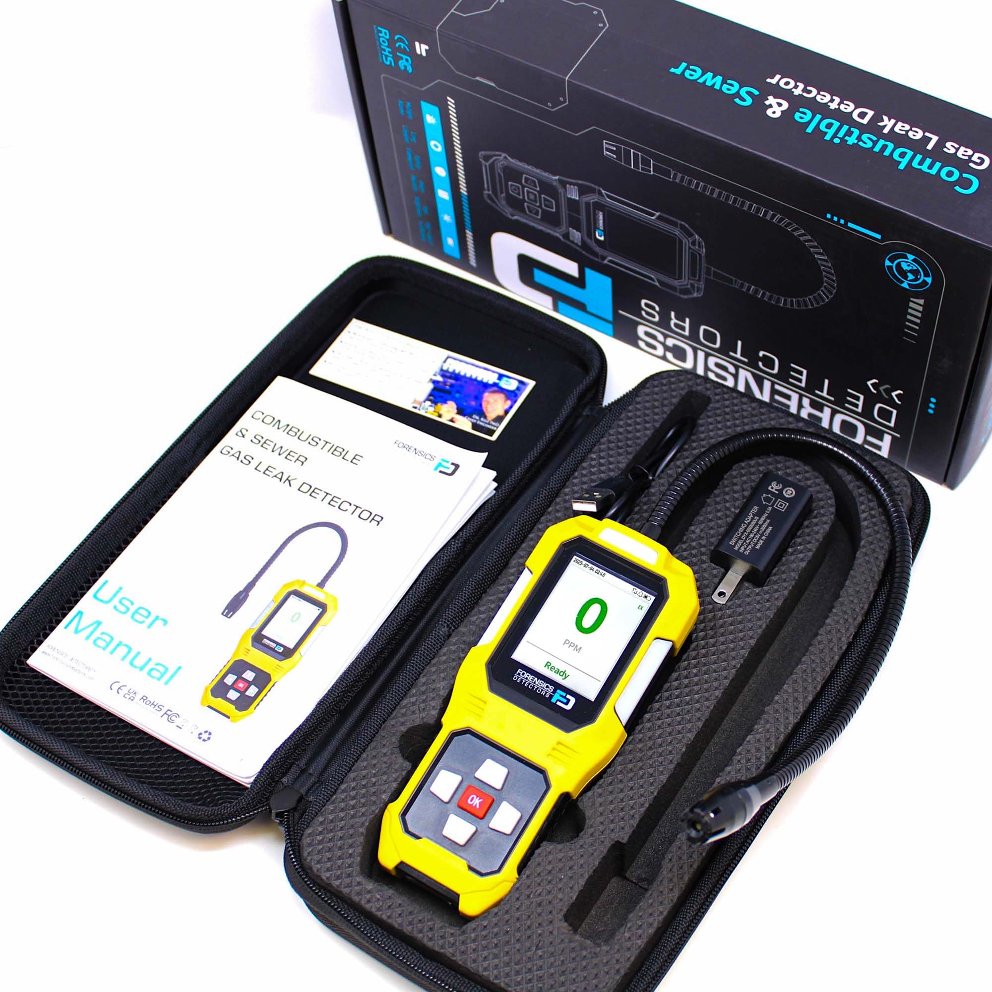 FORENSICS DETECTORS FD field-ready tool for inspections