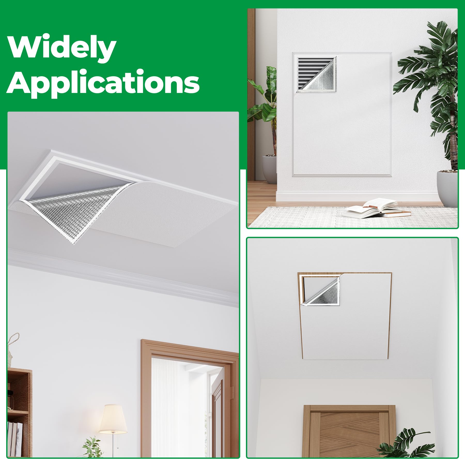 Forestchill air-tight-seal minimizes drafts around attic openings.