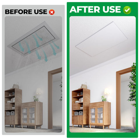 Forestchill decorative-pattern-surface blends with ceilings.