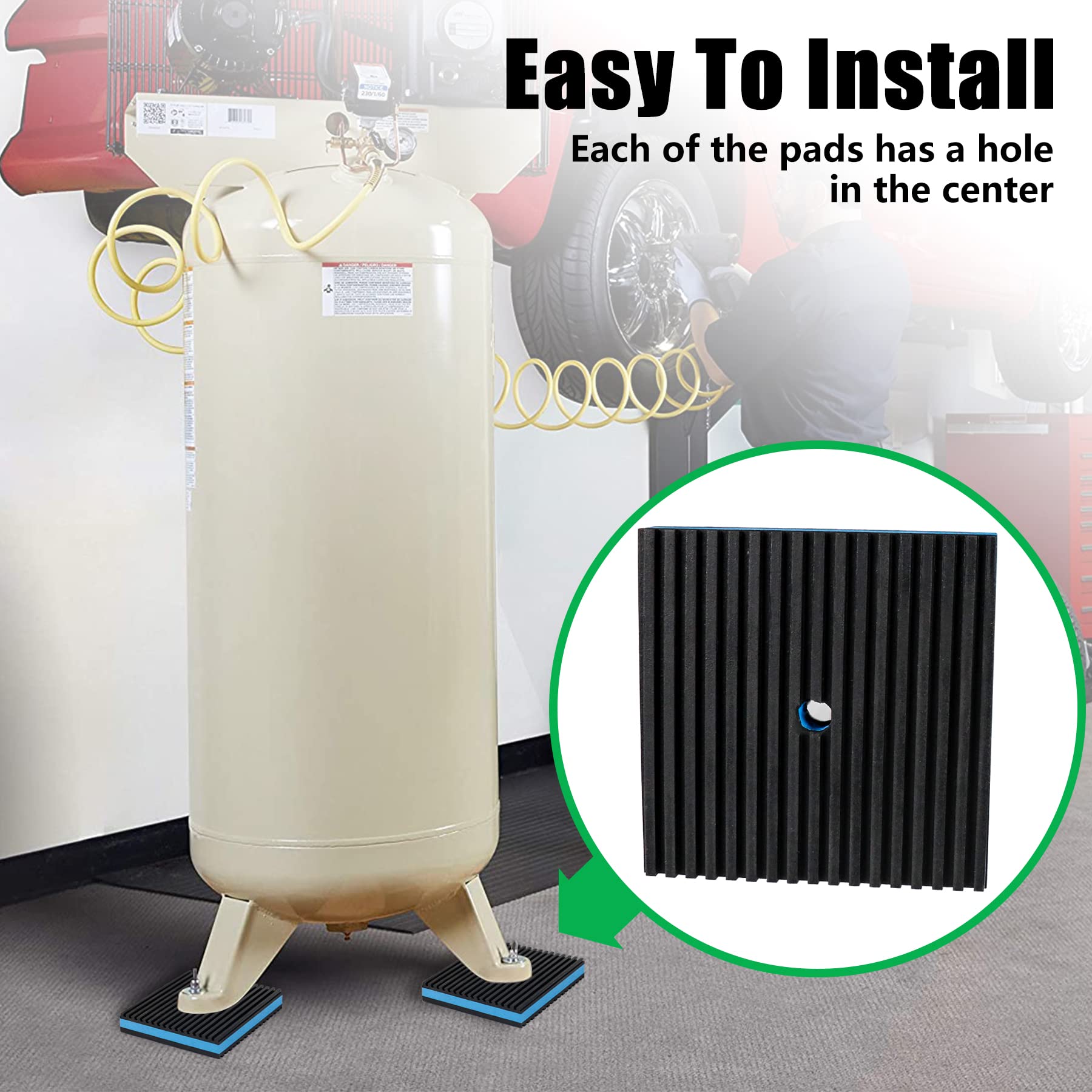 Forestchill easy-installation setup demonstrates tool-free placement under equipment.