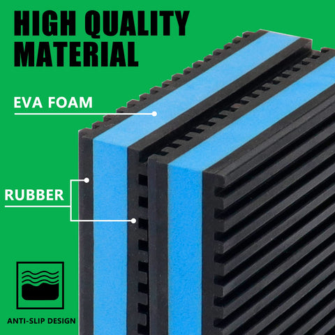 Forestchill EVA-core close-up shows durable, weather-ready shock absorption for tough environments.