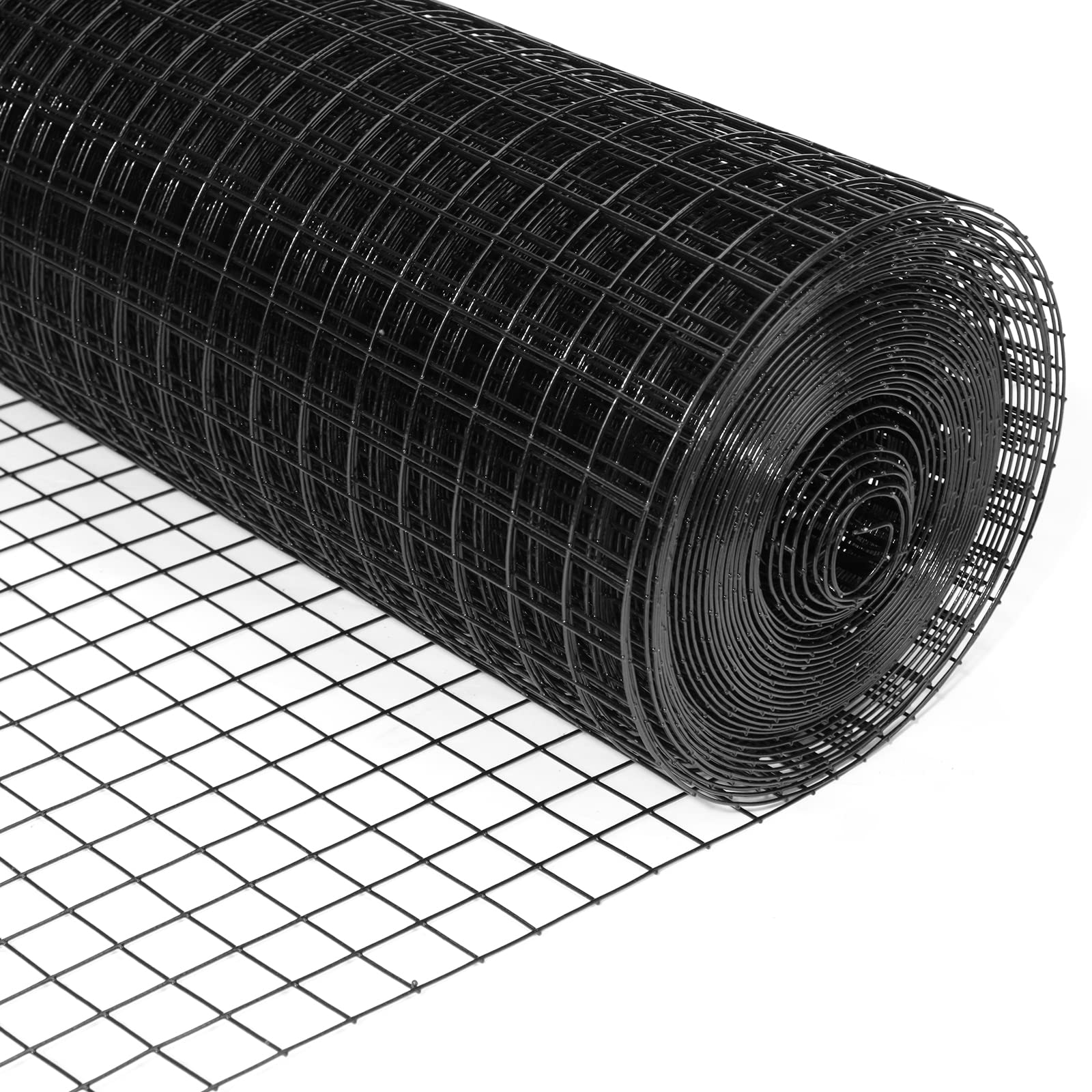 Forimo 24x50 hardware cloth with black vinyl coating for durable garden fencing