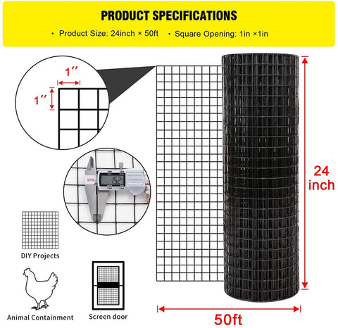 Forimo vinyl-coated 1in mesh provides rust resistance for outdoor use