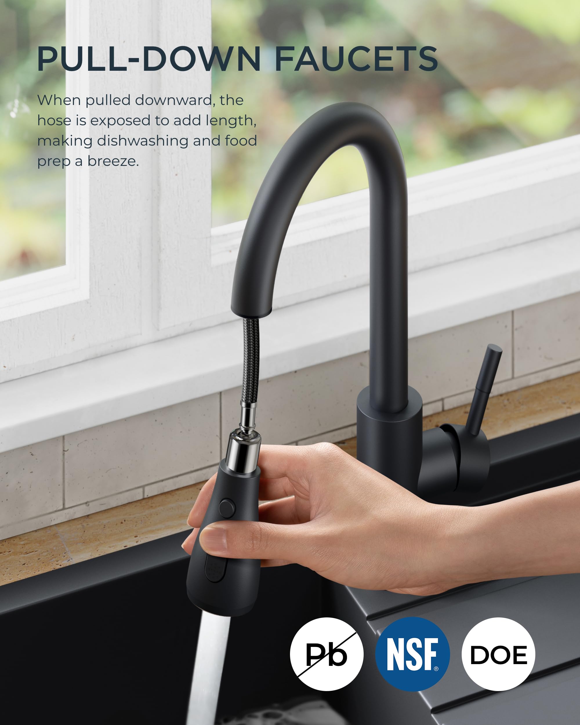 FORIOUS 1.8 GPM helps reduce water use while maintaining performance