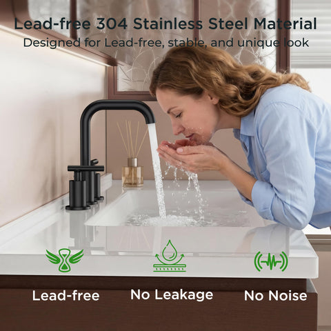FORIOUS reinforced core supports reliable 3-hole installation.