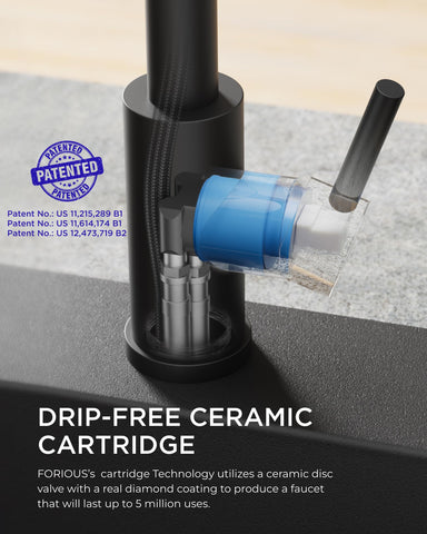 FORIOUS three spray modes for versatile cleaning options