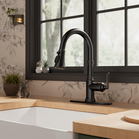 FORIOUS oil-rubbed brown faucet adds vintage charm and durability