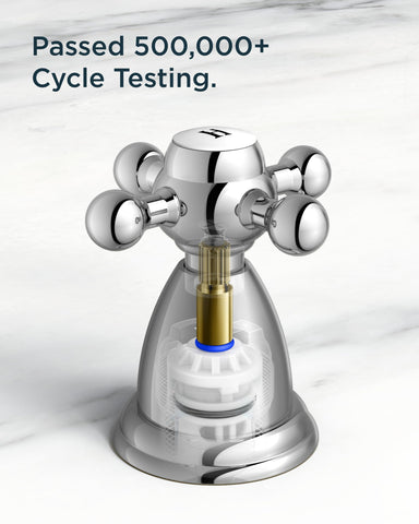 FORIOUS lead-free brass construction ensures durability and safety.