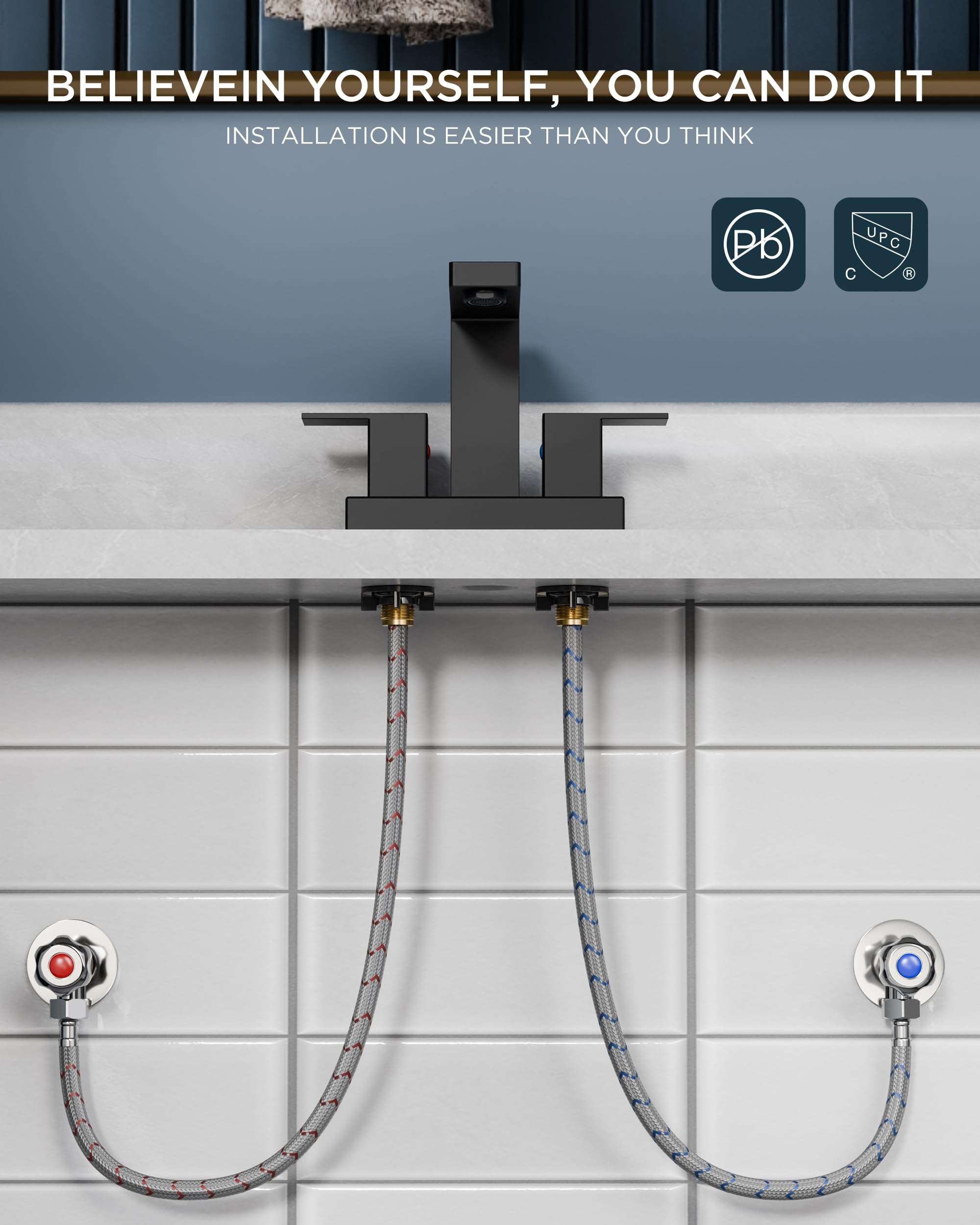 FORIOUS matte black aerator 1.2 GPM enables water efficiency