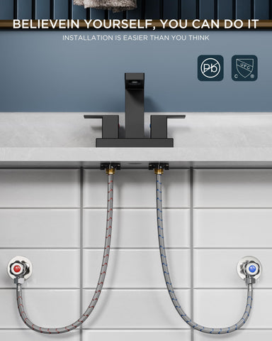 FORIOUS matte black aerator 1.2 GPM enables water efficiency
